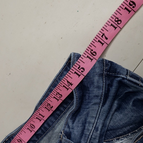 Vintage American Eagle Womens Straight 77 Low Rise Jeans Size 12 Y2K Cotton - Picture 12 of 16